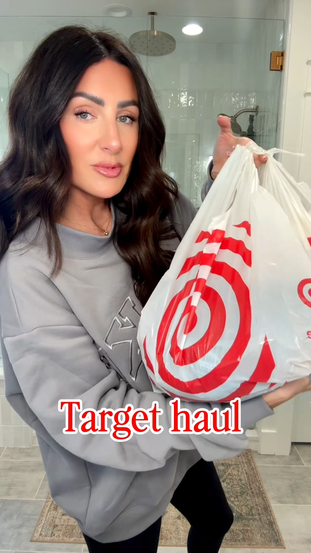 Target haul 
*hat not online yet 
*floral hoodie not online yet 
*size 6 jeans (sized up) 
*size medium chambray 
*medium black lace sweatshirt + medium pants 
*small floral workout dress 
*small floral workout top + small floral skirt 
*small floral midi dress 
*small pajama set 
*small heart button cardigan 

#LTKValentine #LTKOver40 #LTKootd