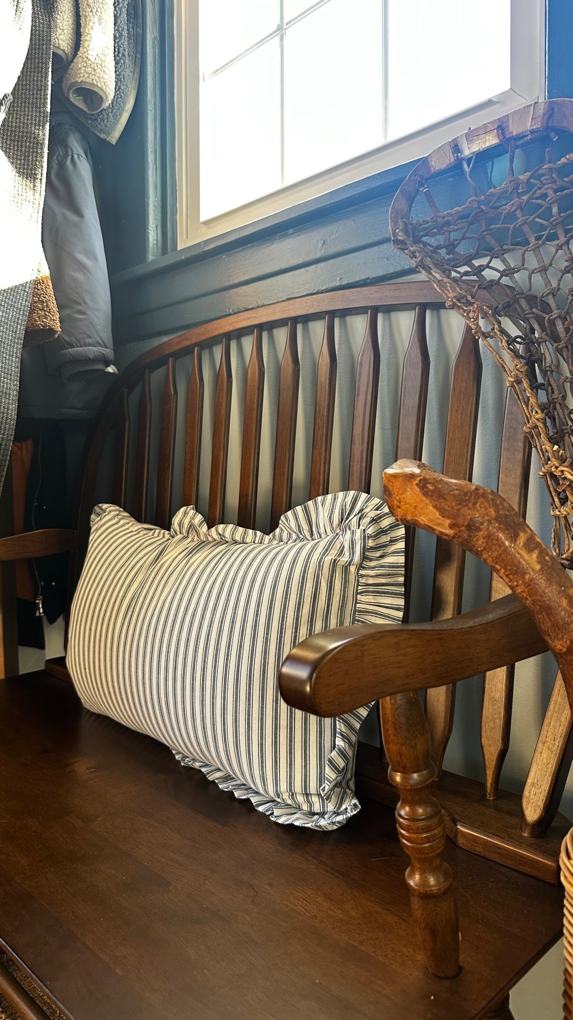 Wayfair spring refresh with this gorgeous pillow! @wayfair #Ad #WayfairPartner #NewYearNewYou #Wayfair