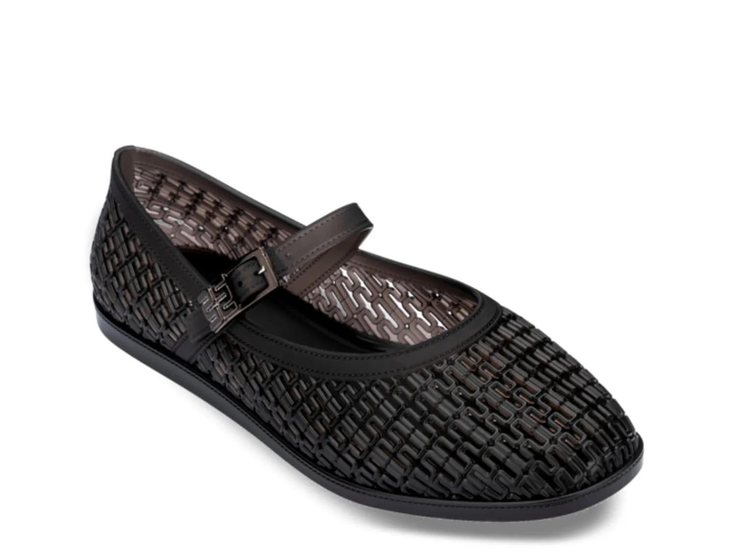 Melissa Harper Jelly Mary Jane Flat | Women's | Clear/Black | Size 9 | Flats | Jelly | Mary Jane | DSW