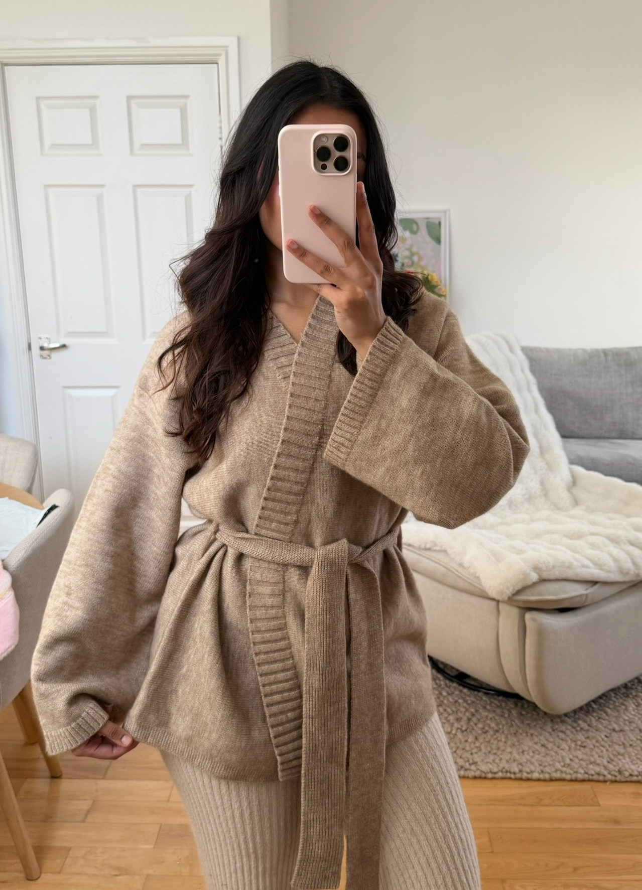 I constantly get asked about this oversized wrap cardigan!! And for good reason. It's cosy, modest & easy to throw on.  

 #LTKuk #LTKspring #LTKmodest