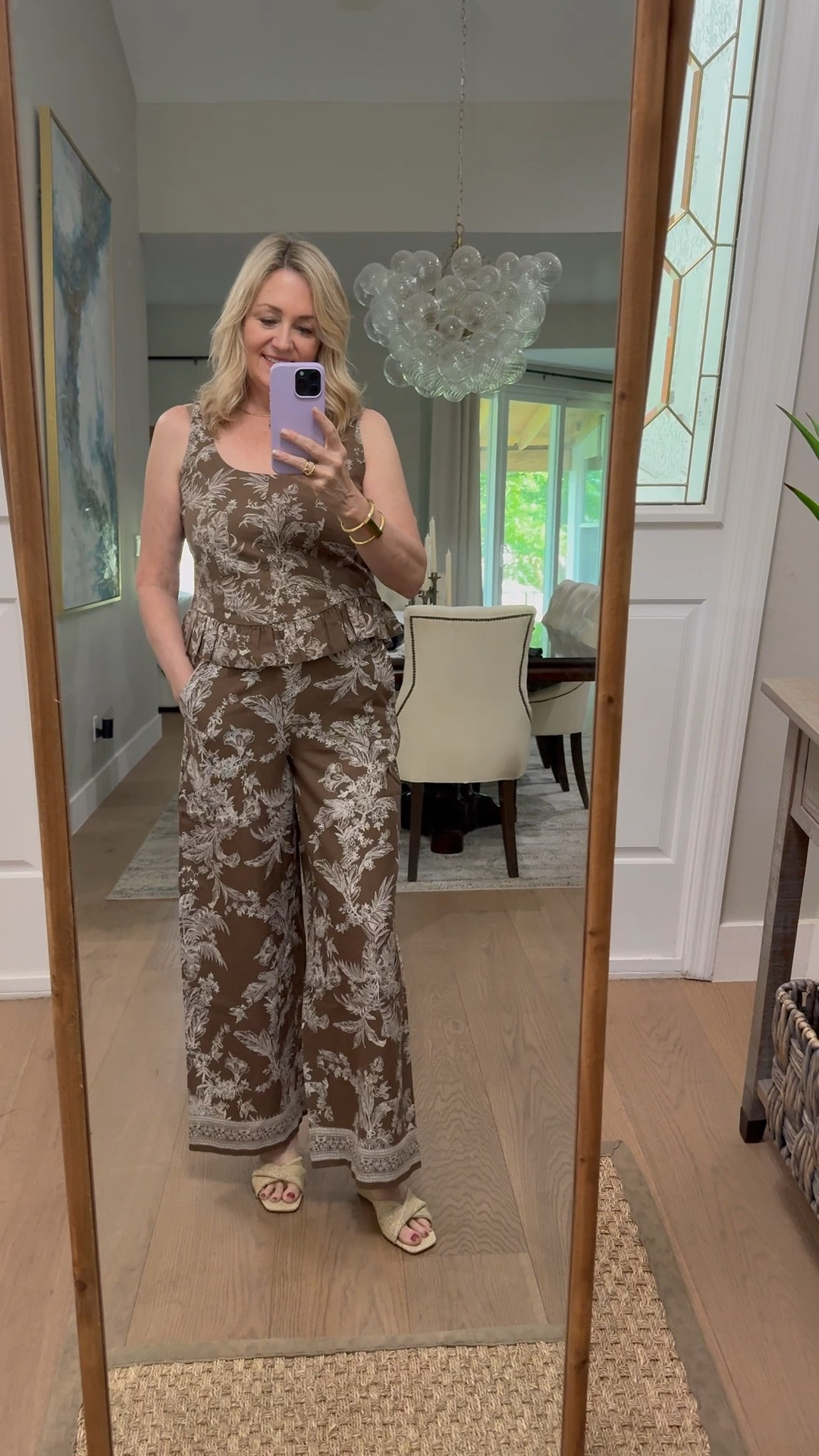 I love this linen cotton matching set!  So cute for a vacation outfit or brunch with friends 

#LTKdayinmylife #LTKootd #LTKMothersDay