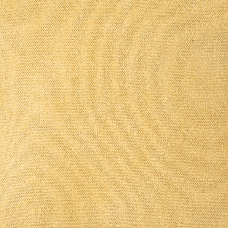 Mainstays Faux Suede Solid Decorative Throw Pillow, 18" x 18", Square, Yellow, Single Pillow - Wa... | Walmart (US)