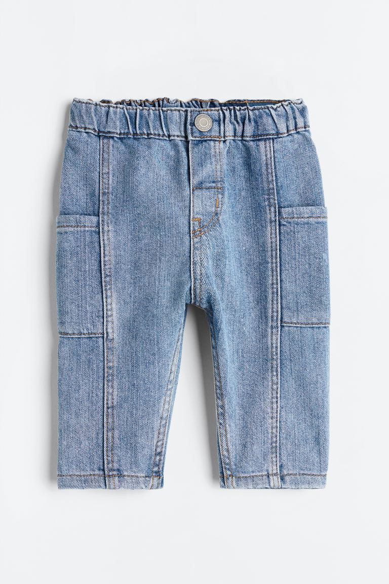 Relaxed Fit Jeans - Light denim blue - Kids | H&M US | H&M (US + CA)