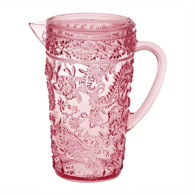 2.5 Quarts Water Pitcher Lid Paisley Unbreakable Plastic - Temu | Temu Affiliate Program