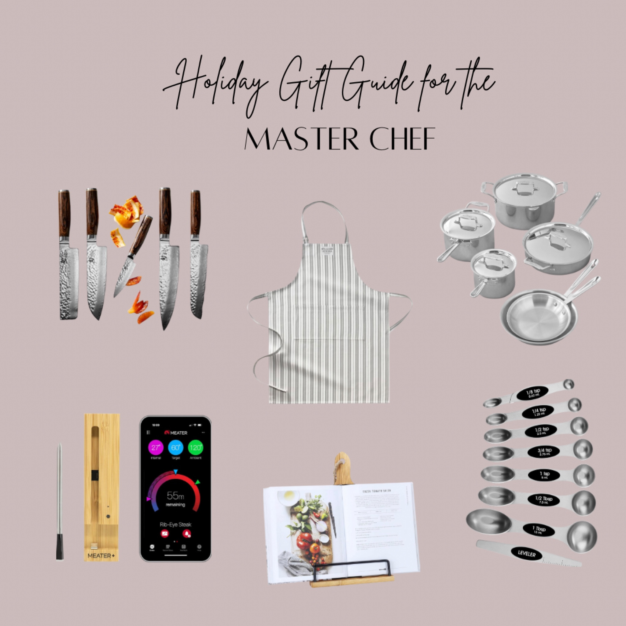 Holiday gift guide for the master chef! 

#LTKHoliday #LTKGiftGuide #LTKSeasonal