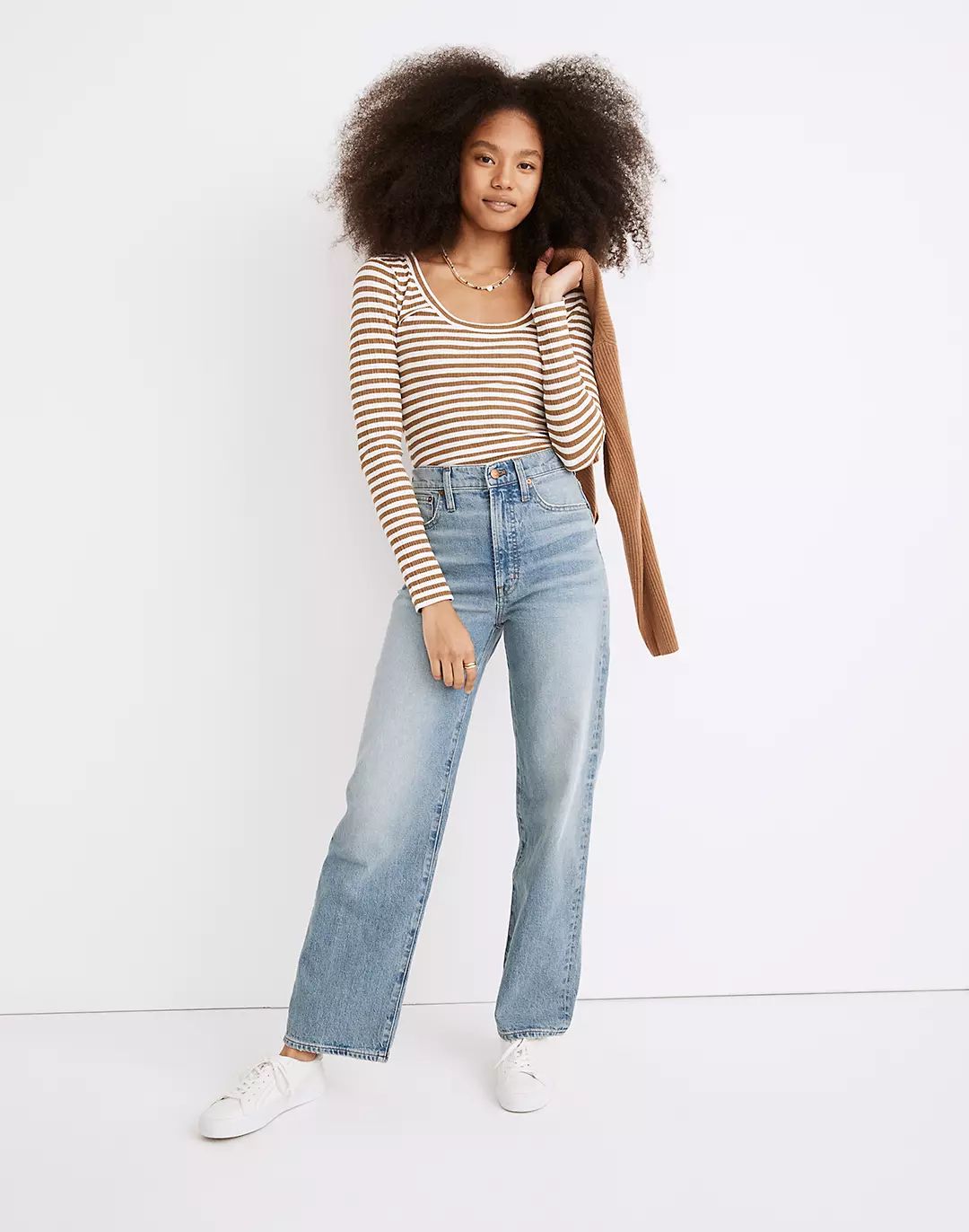 The Perfect Vintage Wide-Leg Full-Length Jean in Elmont Wash | Madewell