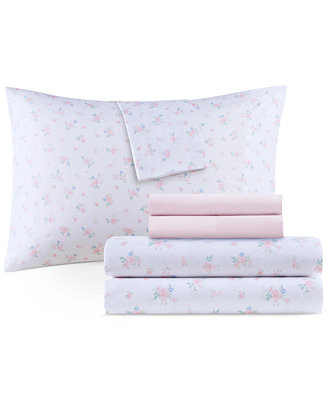 Design Lab Printed Microfiber Sheet Set - Macy's | Macy's
