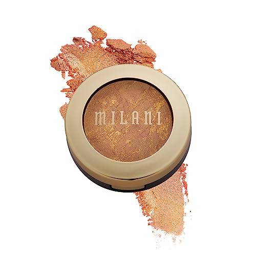 Milani Bronzer Powder - Baked Bronzer Made in Italy, Bronzing Shimmer Highlighter Makeup for Contour -Glow | Amazon (US)