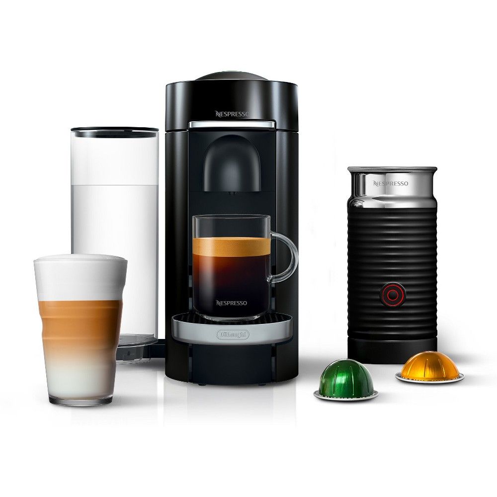 Nespresso Vertuo Plus Deluxe Espresso and Coffee maker Bundle - Black | Target