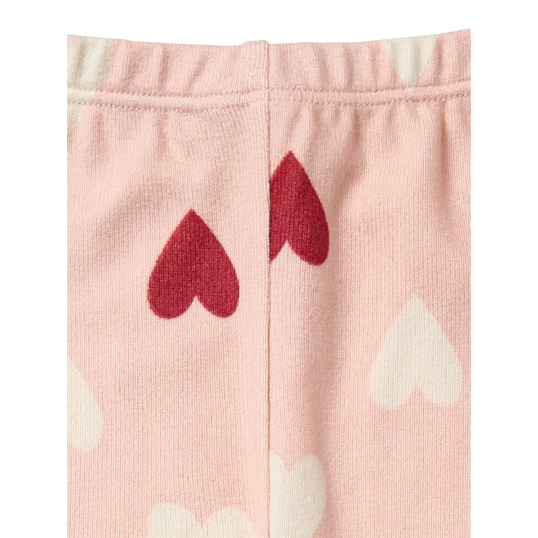 Modern Moments by Gerber Toddler Neutral Valentine´s Day Super Soft Pajama Set, 2-Piece, Sizes 1... | Walmart (US)