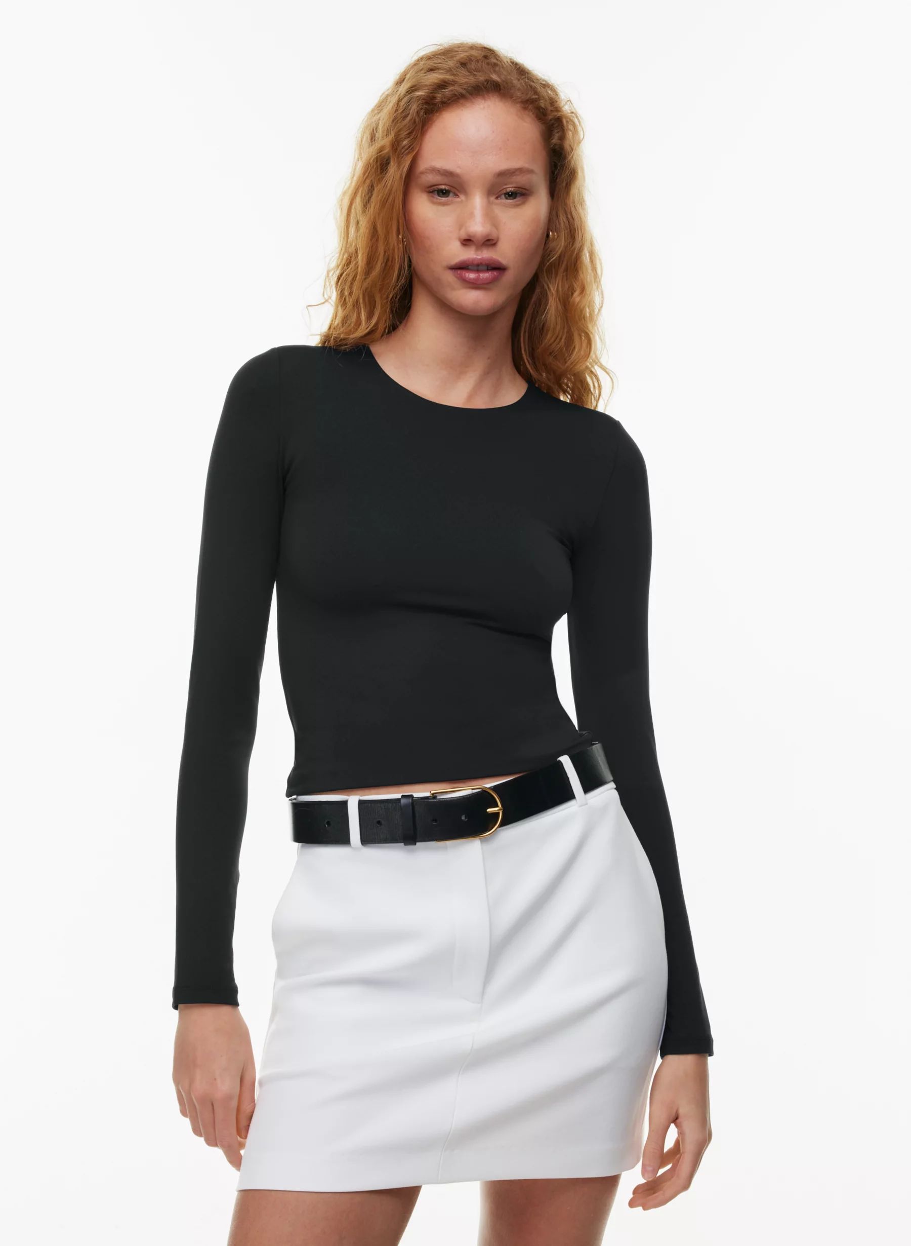 CONTOUR CREW LONGSLEEVE | Aritzia