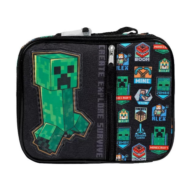Minecraft Lunch Box - Black | Target
