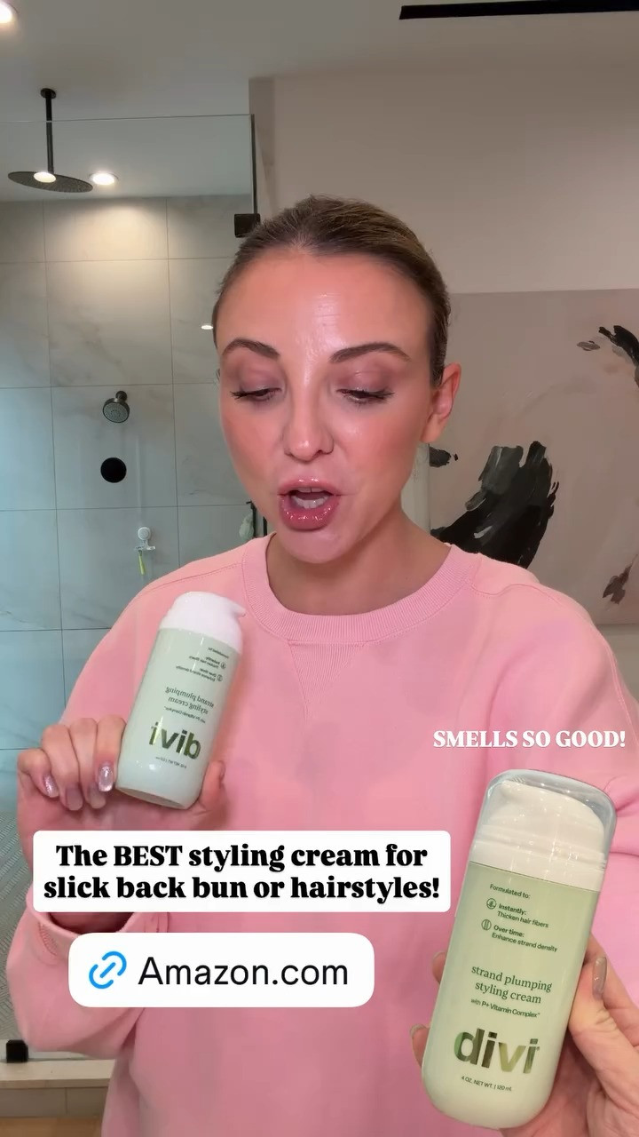 The BEST styling cream for slick back bun or hairstyles! 

 #LTKBeauty