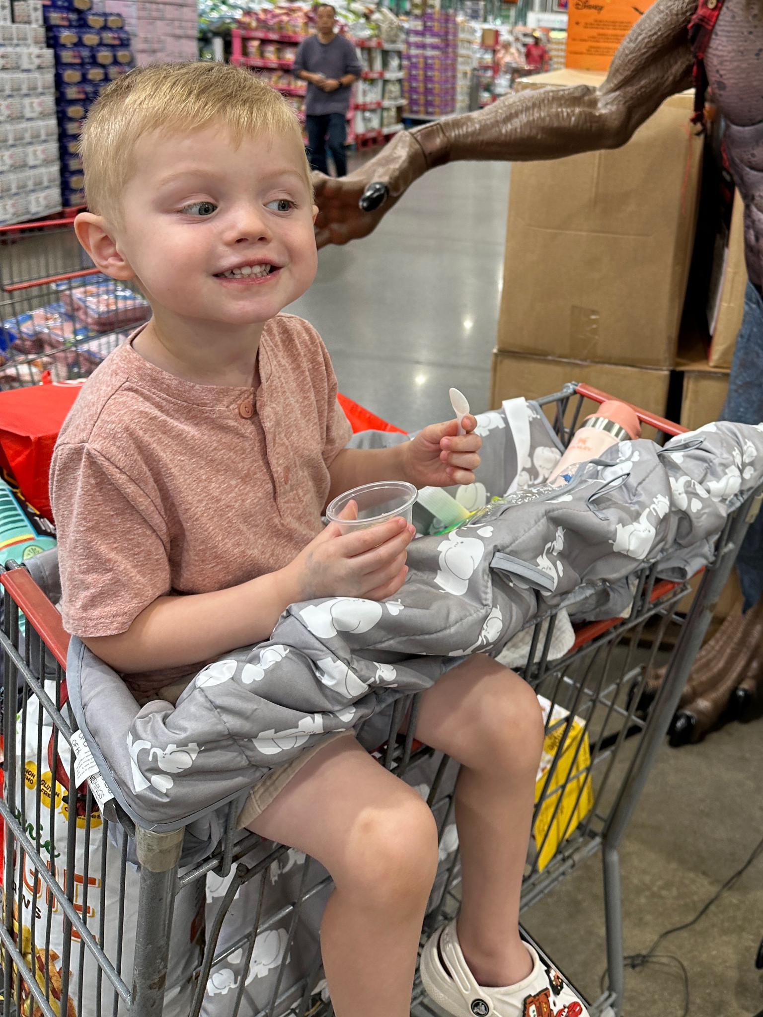 Double grocery cart cover! Great for Costco or Sam’s with the larger carts - two kids can fit

(Amazon finds, toddlers, babies, baby registry, mom hacks, shopping)

#LTKFindsUnder50 #LTKKids #LTKBaby