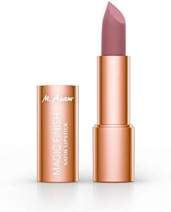 Amazon.com: M. Asam Magic Finish Satin Lipstick in a romantic Rosewood Shade, Long-lasting, Silky... | Amazon (US)