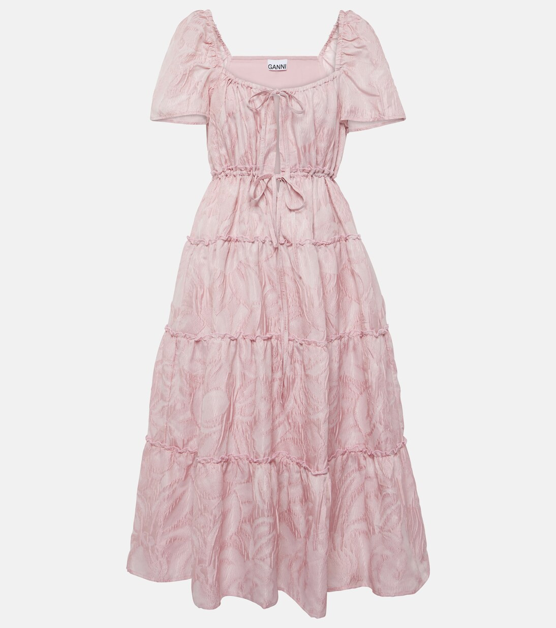 Abito midi in jacquard | Mytheresa (IT)