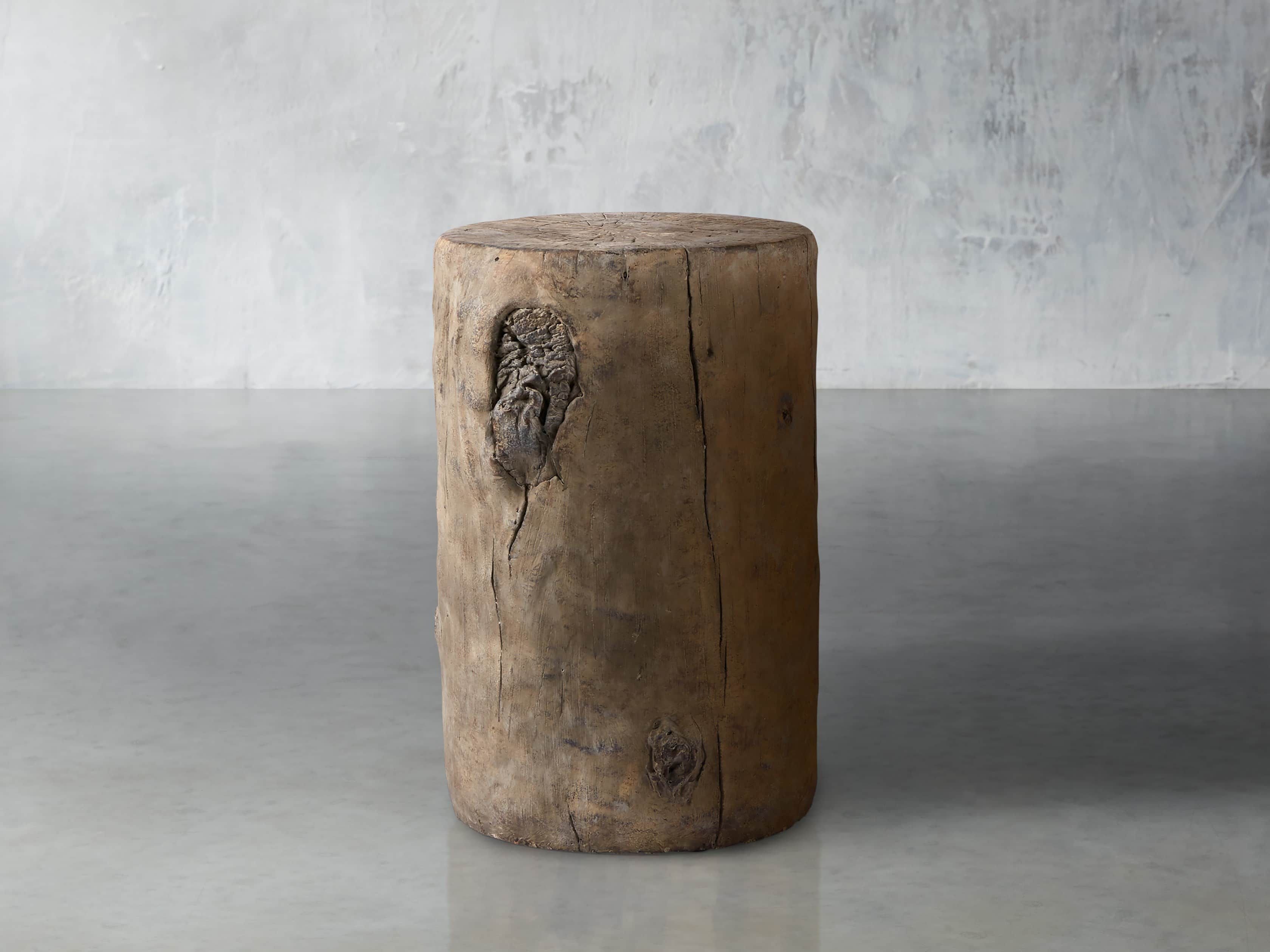 Driftwood Stool | Arhaus