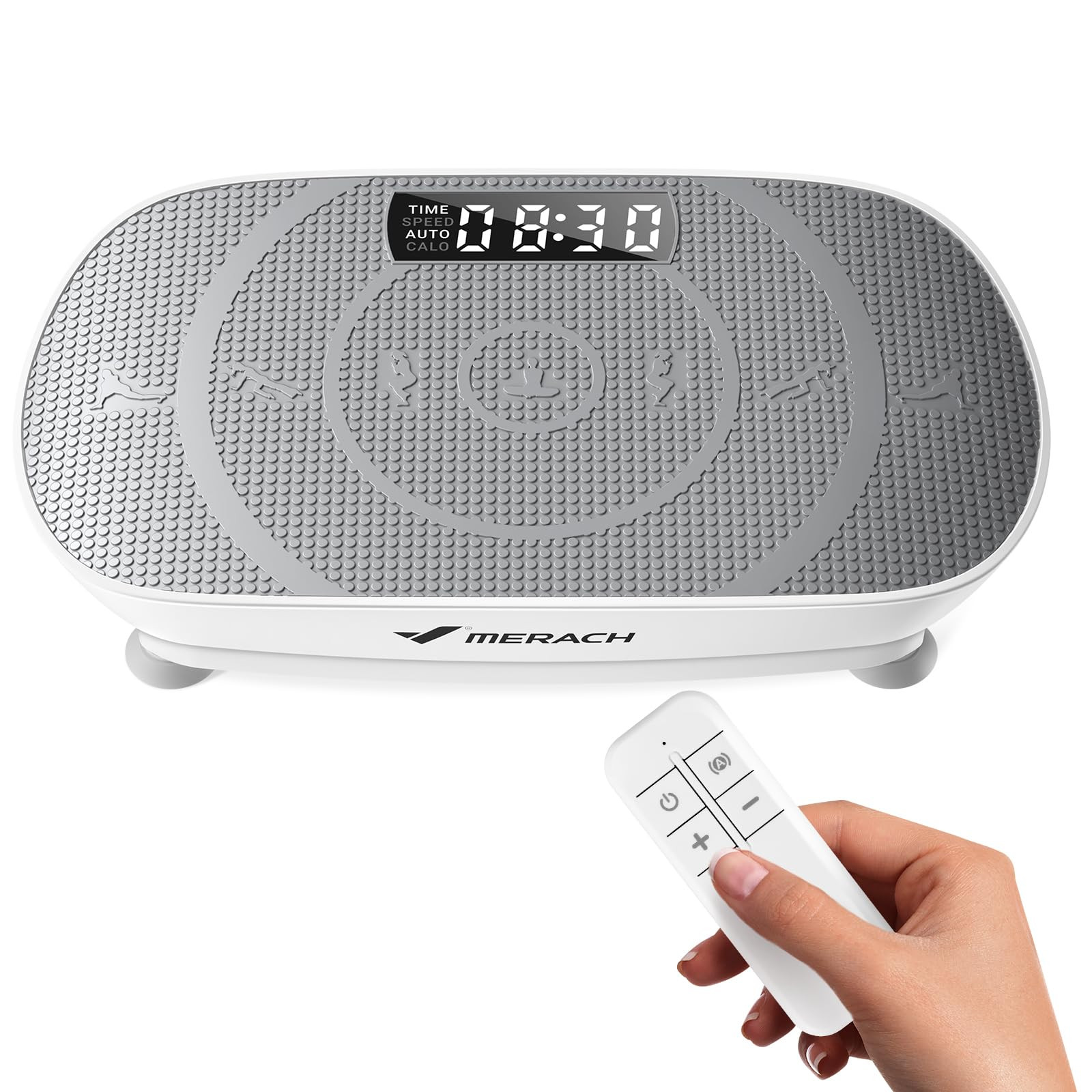 MERACH Vibration Plate Exercise Machine, Curved Vibration Plate for Lymphatic Drainage Weight Los... | Amazon (US)