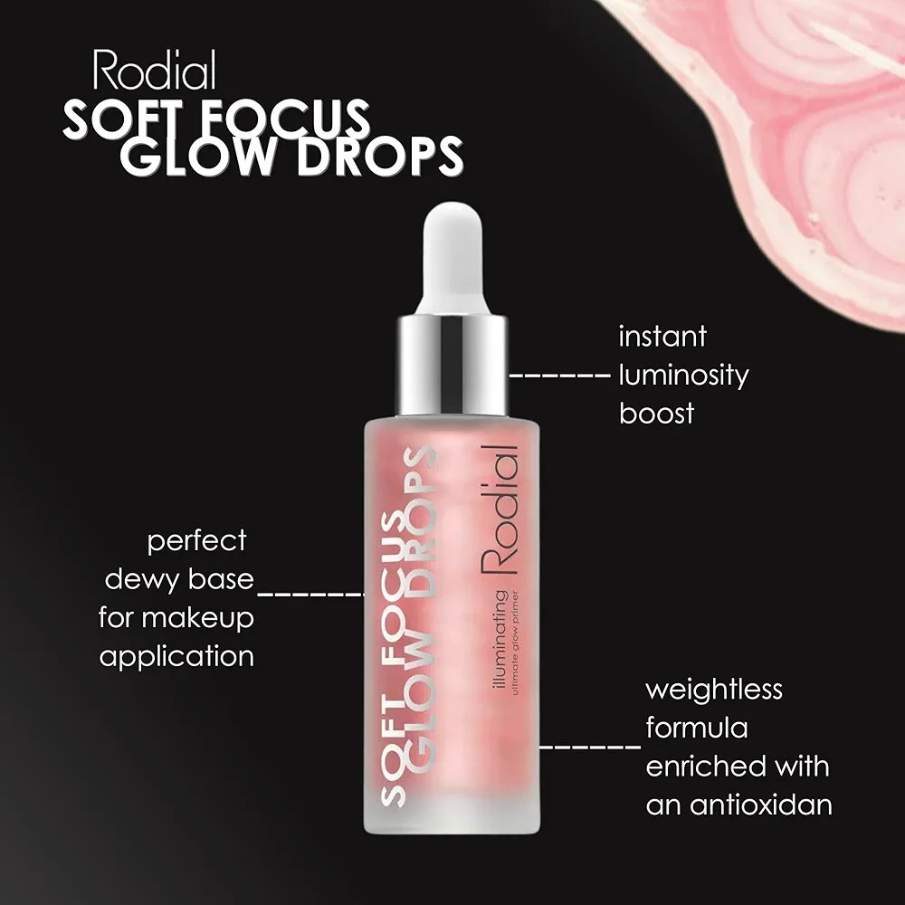 Soft Focus Glow Booster Drops, Illuminating Skin Serum with Glycerin and Antioxidants, Perfection... | Amazon (US)
