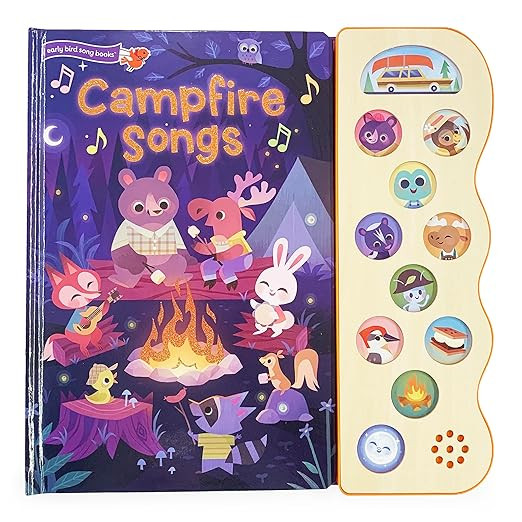 Campfire Songs: 11-Button Interactive Children's Sound Book (Early Bird Song)      Board book –... | Amazon (US)