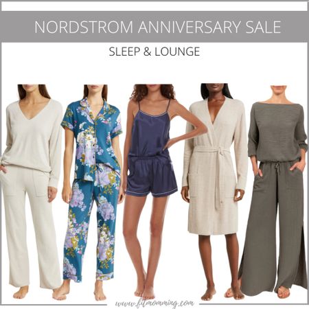 Lounge clothes | pajamas | robe | NSale 

#LTKFind #LTKxNSale #LTKsalealert