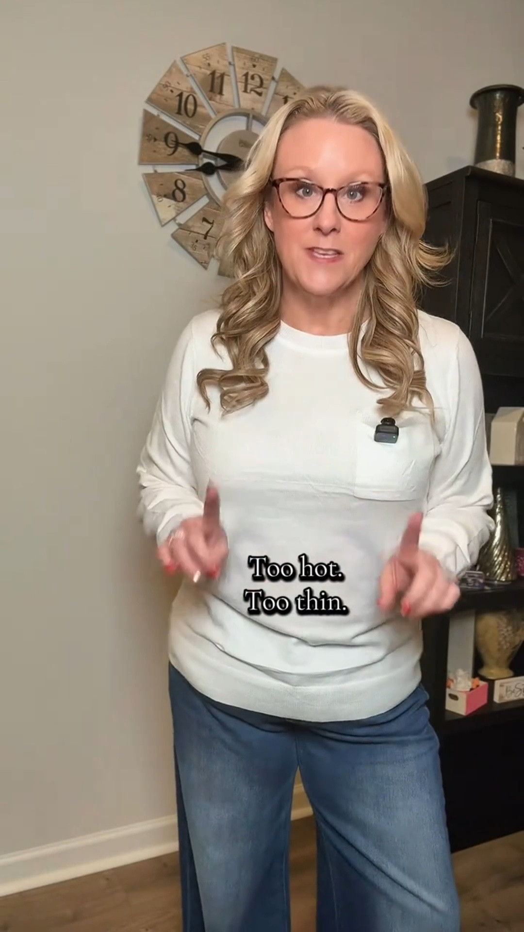 Not too hot, not too thin — this is the kind of top I wear all day without thinking about it.
I may earn a commission if you shop through my links. 

#LTKOver40 #LTKootd #LTKMidsize