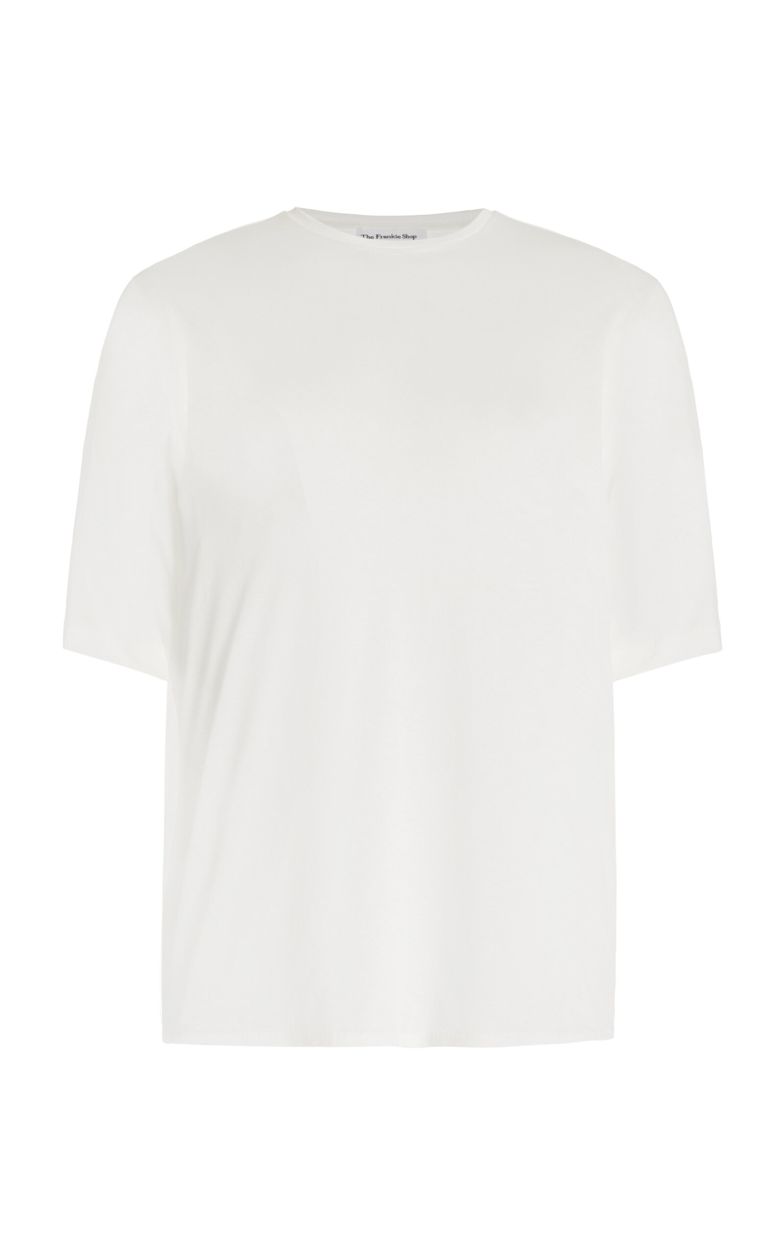 The Frankie Shop - Harper Soft Organic Cotton T-Shirt - White - M - Moda Operandi | Moda Operandi (Global)