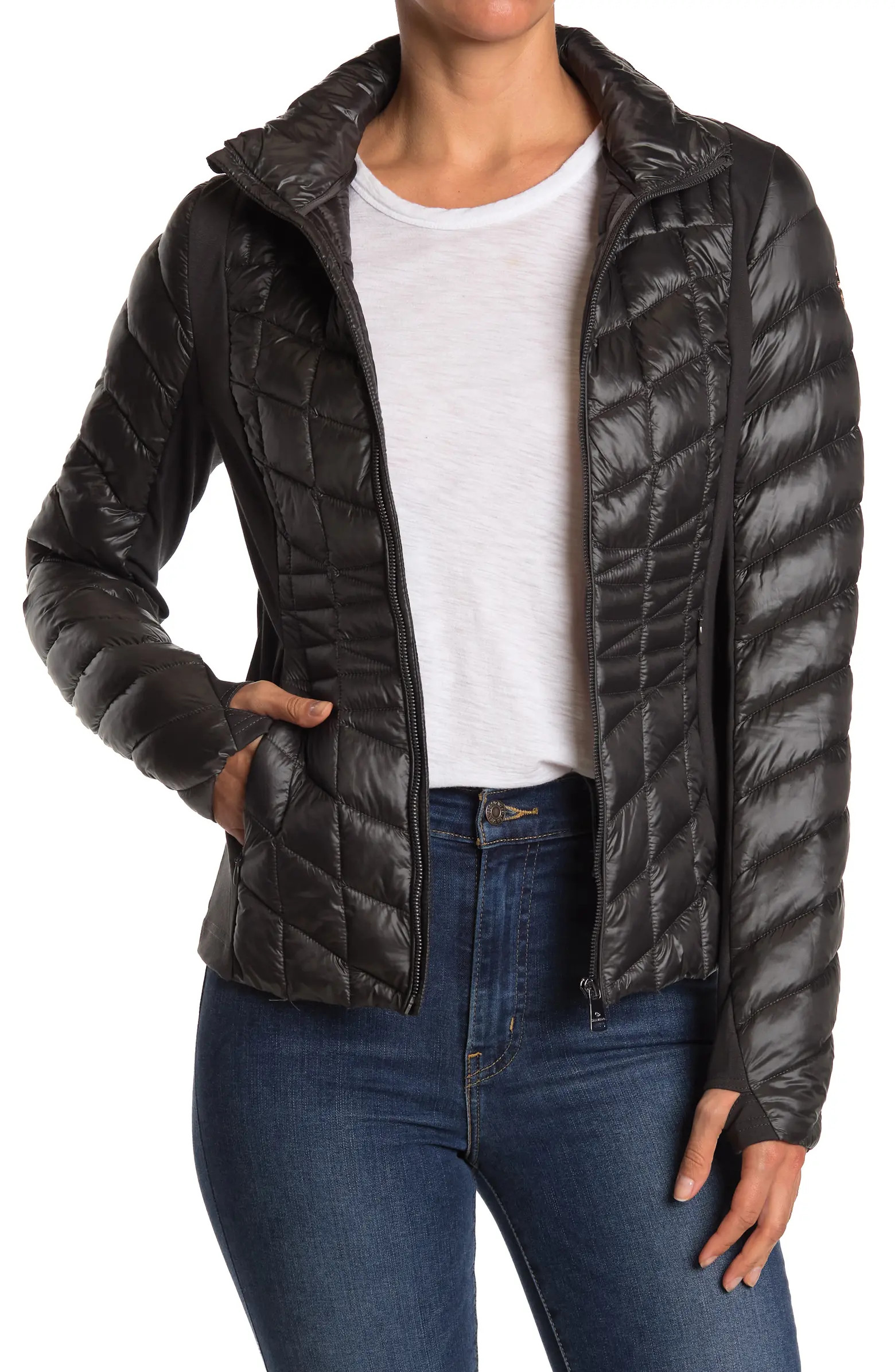 Woven Quilted Jacket | Nordstrom Rack