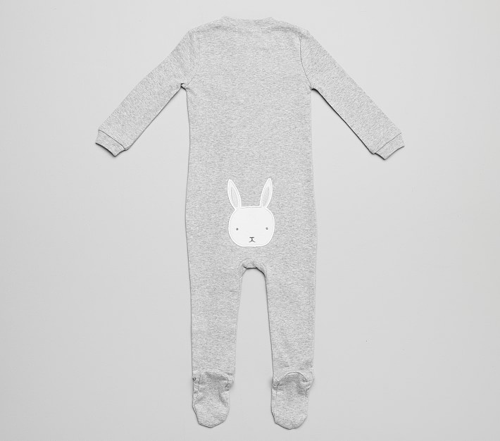 Bunny Appliqué Nursery Pajama | Pottery Barn Kids