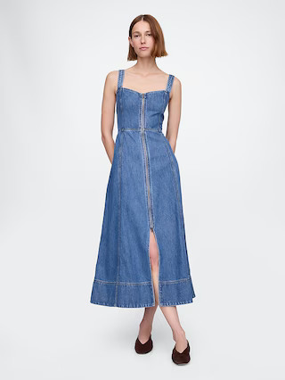 UltraSoft Denim Maxi Dress | Gap | Gap (US)