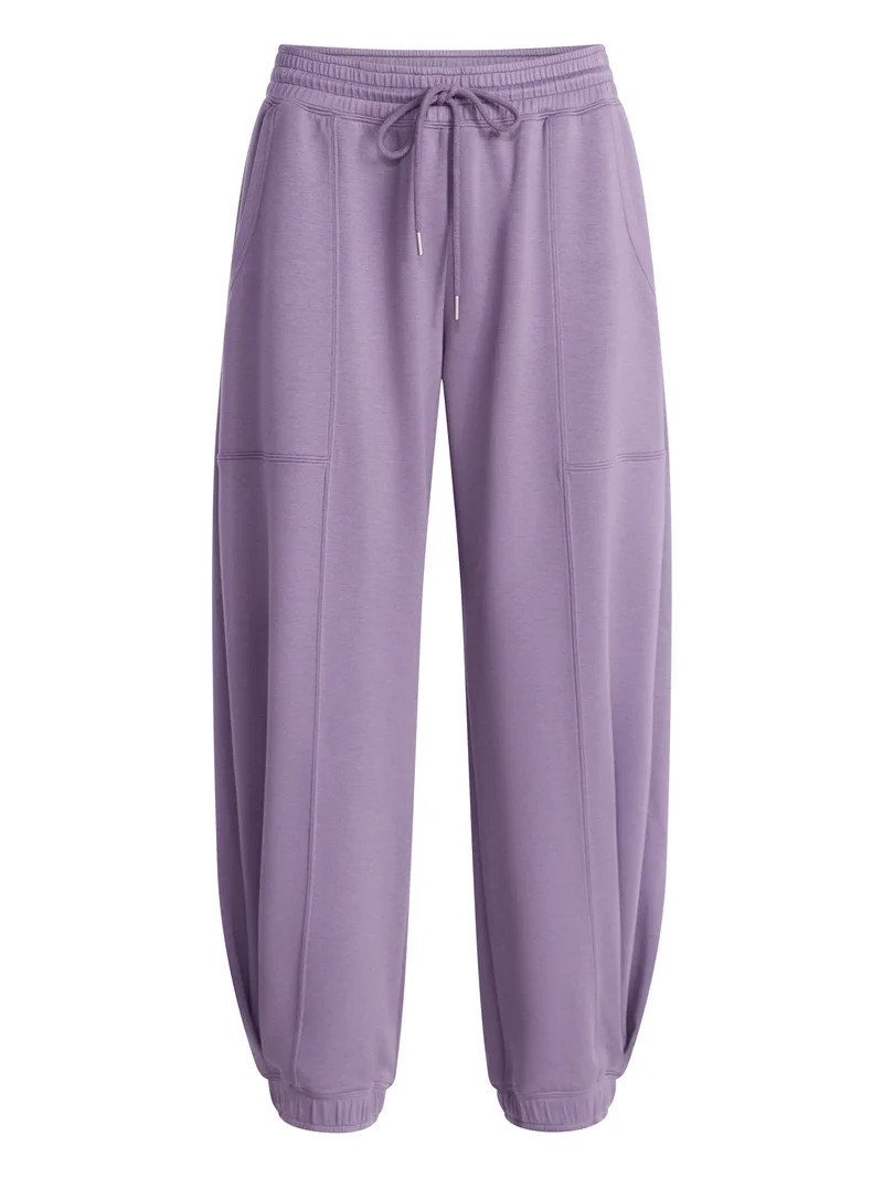 Scoop Women's and Women's Plus New Scubaknit Barrel Pants, Sizes XS-4X | Walmart (US)