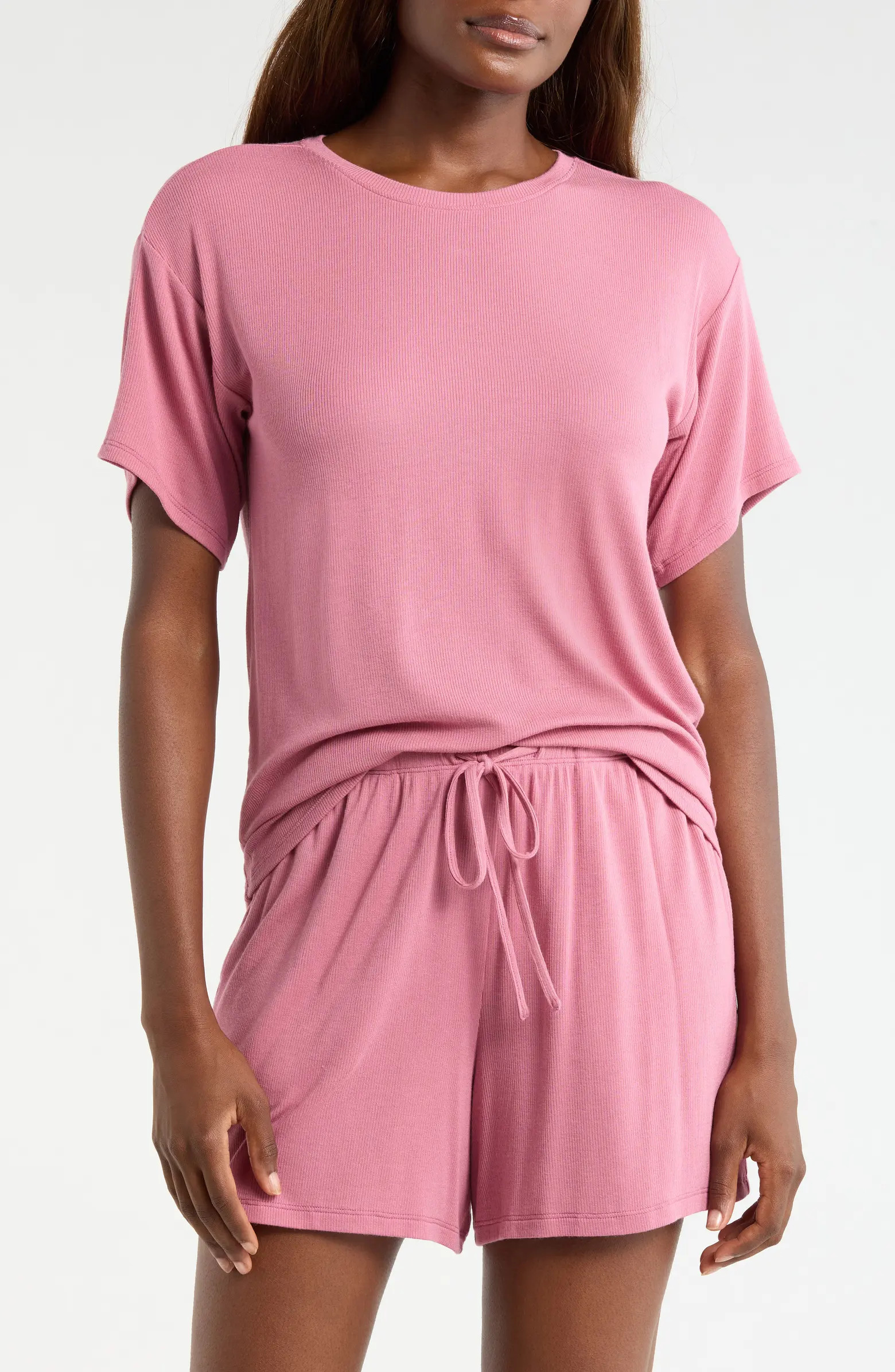 Moonlight Eco Easy Rib Short Pajamas | Nordstrom