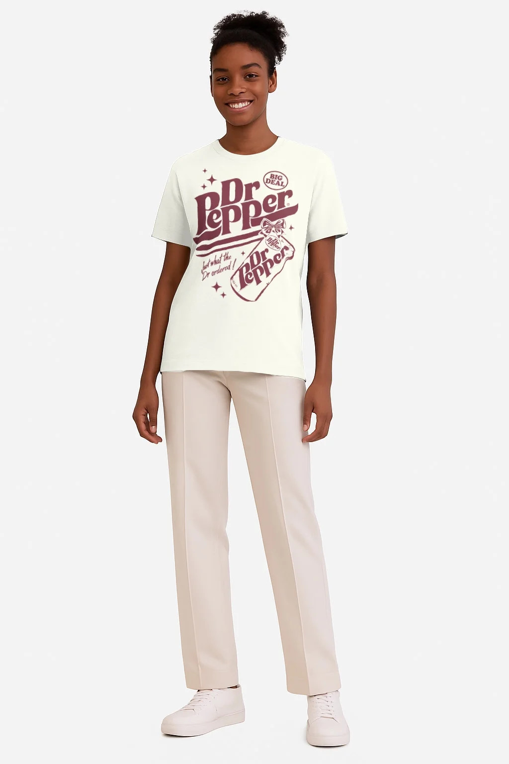 Dr Pepper Women's Graphic Tee with Short Sleeves, Sizes XXS-XXL | Walmart (US)
