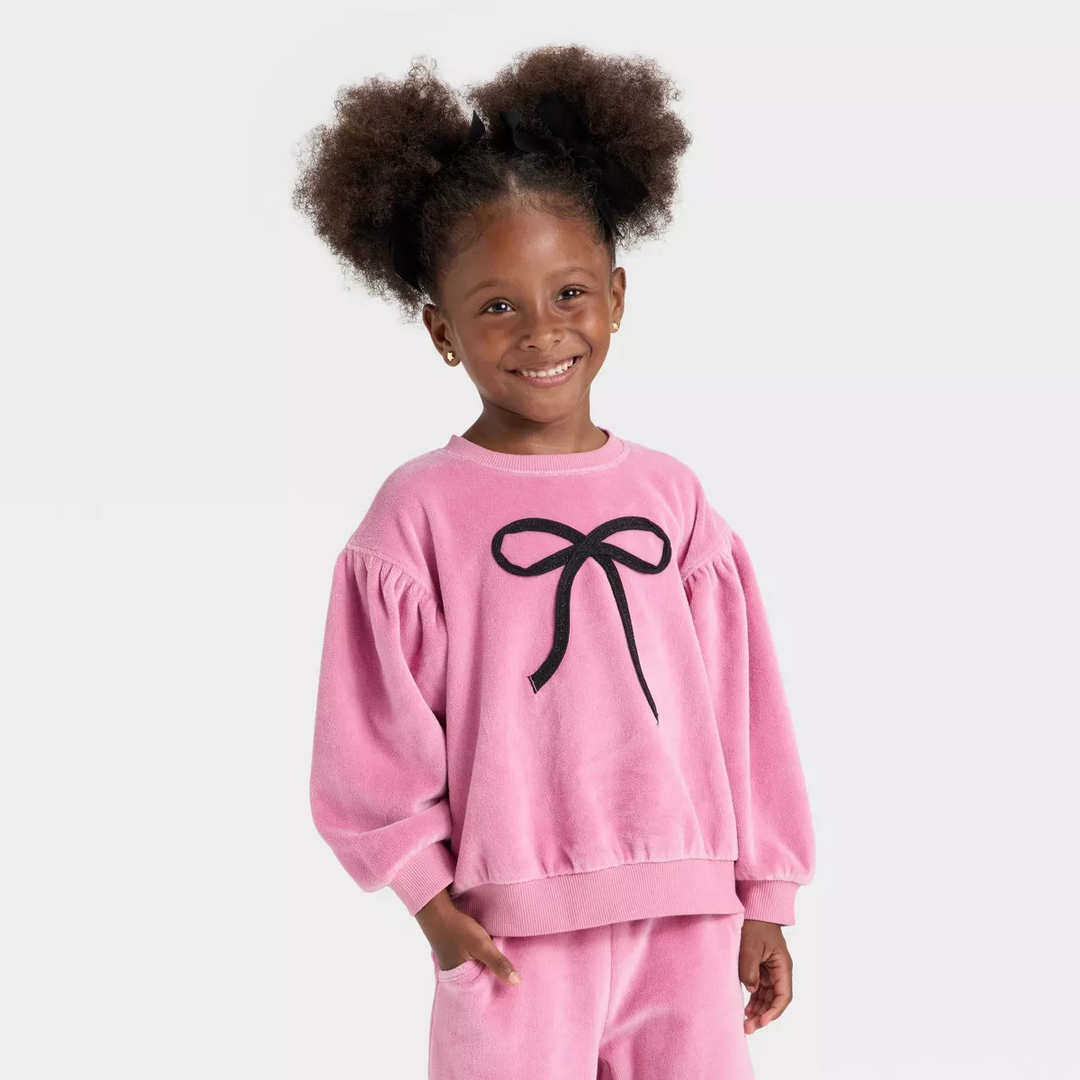 Toddler Girls' Velour Sweatshirt - Cat & Jack™ | Target