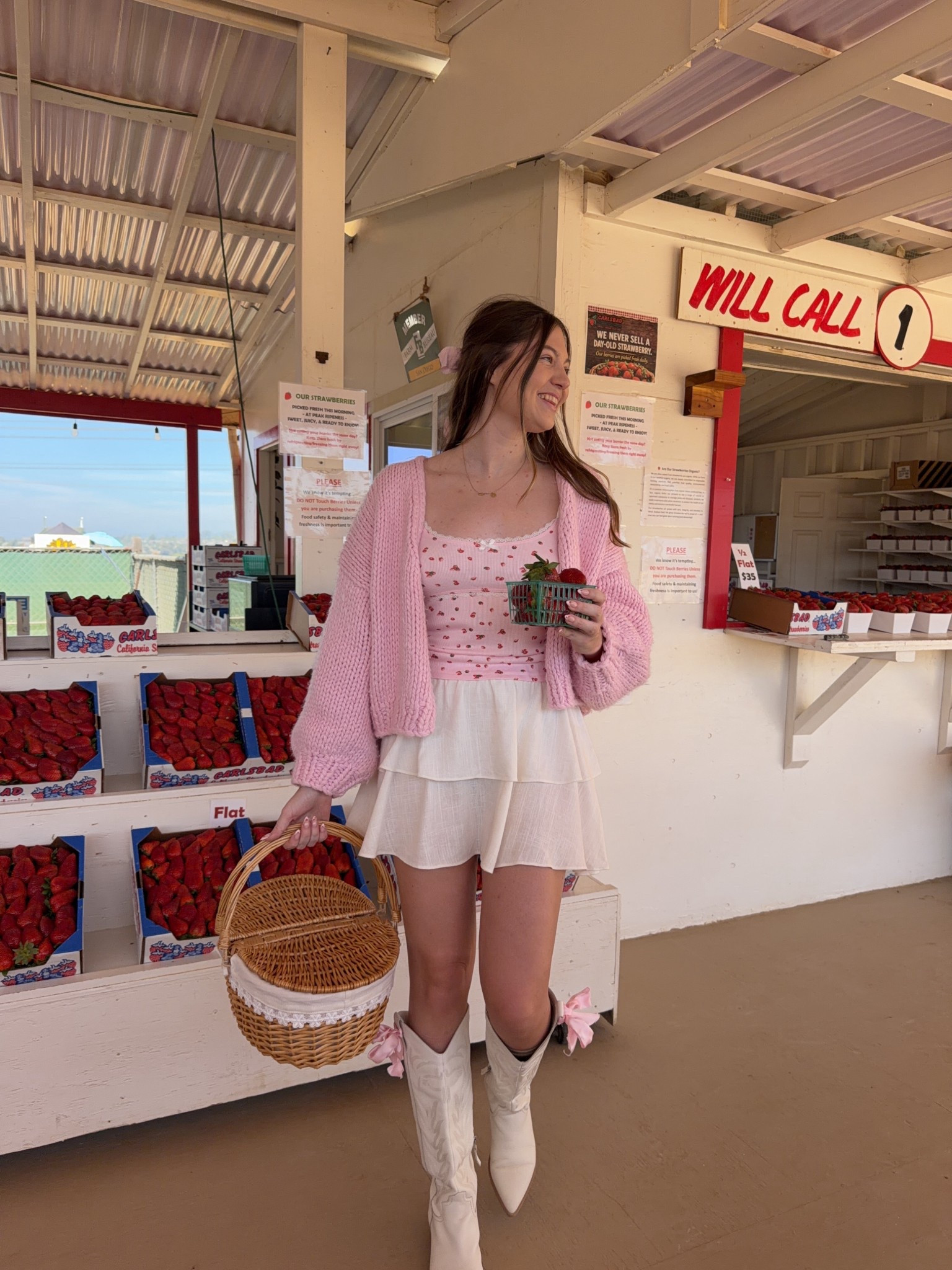 Strawberry stand ootd 

#LTKSeasonal #LTKootd