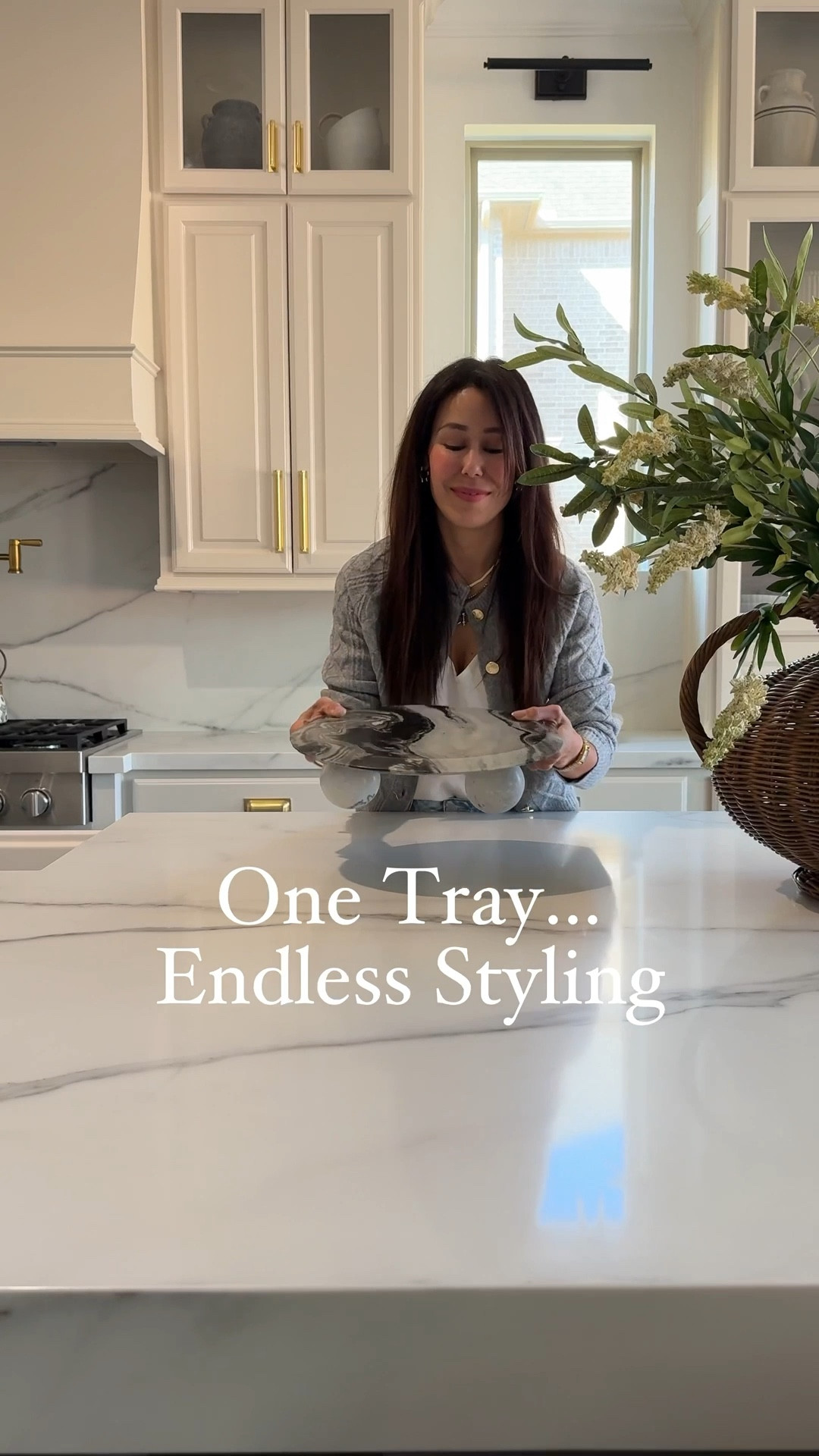 I’m obsessed with this unique marble tray and the fact that it’s so versatile is …just the icing on the cake! It’s perfect for styling a coffee table, bathroom counter, or even a kitchen island. #homeinspo #neutraldecor #organicmodern#LTKStyleTip 

#LTKHome #LTKstorytime #LTKFindsUnder100