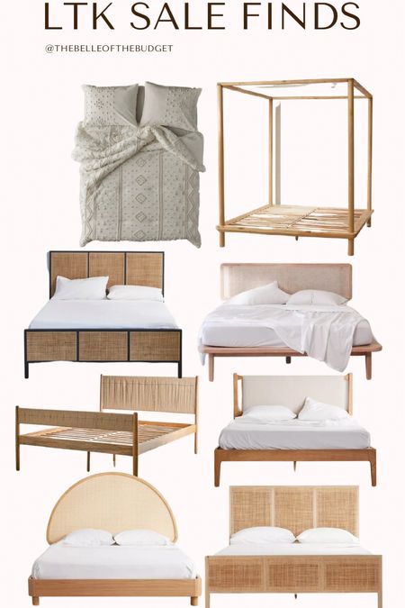 Bedding - boho style home furniture - boho decor - bed - urban outfitters sale 
CODE LTK20

#LTKSale #LTKsalealert #LTKhome