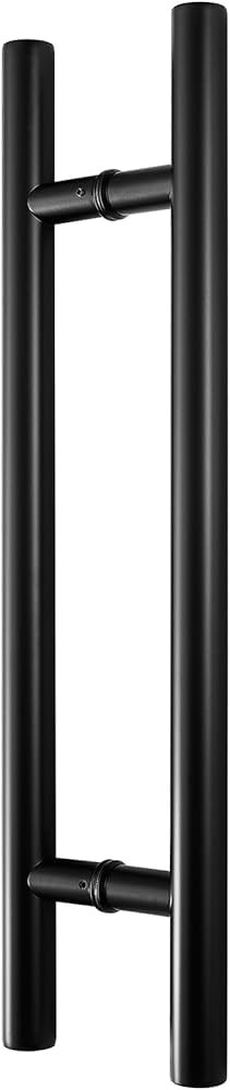 24" Commercial Push-Pull Door Handle - Heavy-Duty 304 Stainless Steel, Solid Standoffs for Glass/... | Amazon (US)