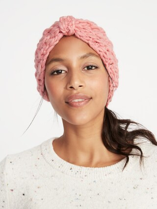 Textured Basket-Weave Earwarmer for Women | Old Navy US