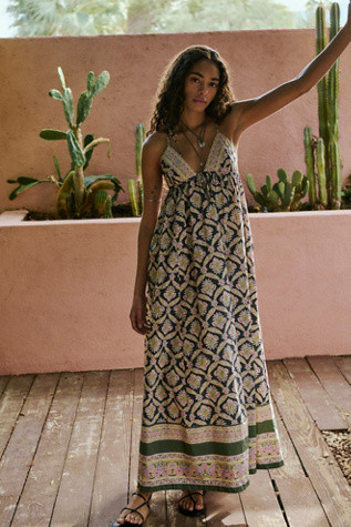Sorrento Stroll Printed Maxi Dress | Free People (Global - UK&FR Excluded)
