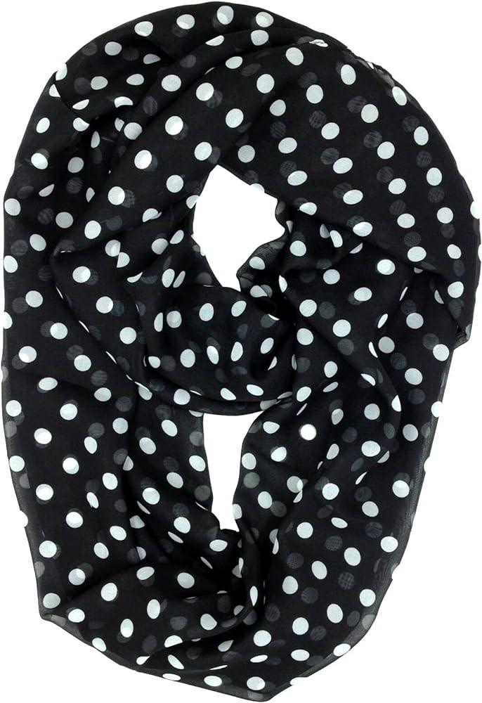 Tapp Collections™ Premium Soft Multicolor Sheer Infinity Scarf | Amazon (US)