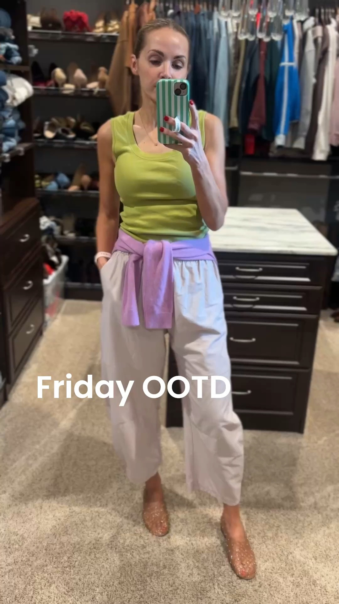 Super comfy pants, and I love this chartreuse and lilac color combo!

#LTKootd #LTKgrwm #LTKSaleAlert
