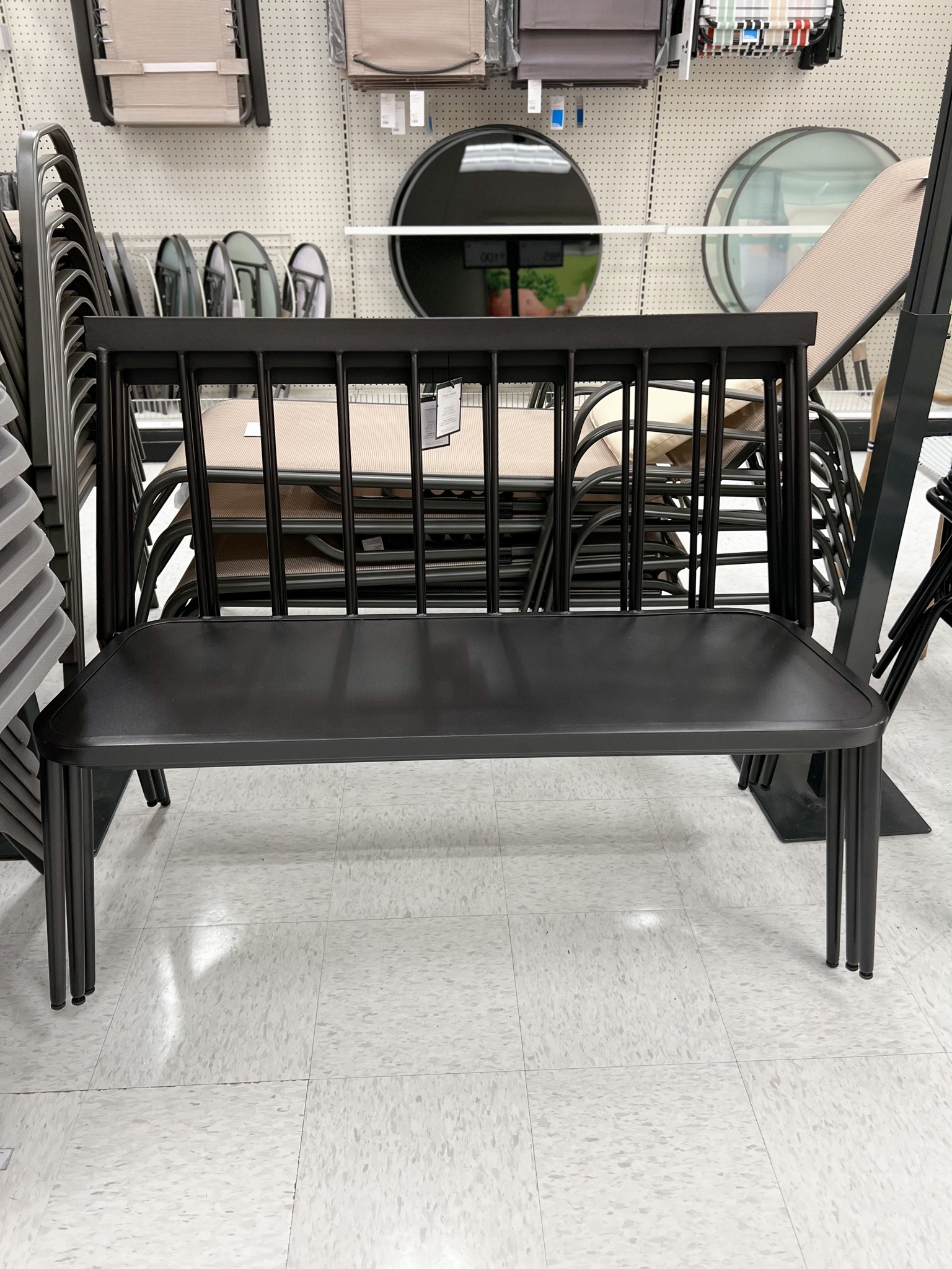 Black bench target online