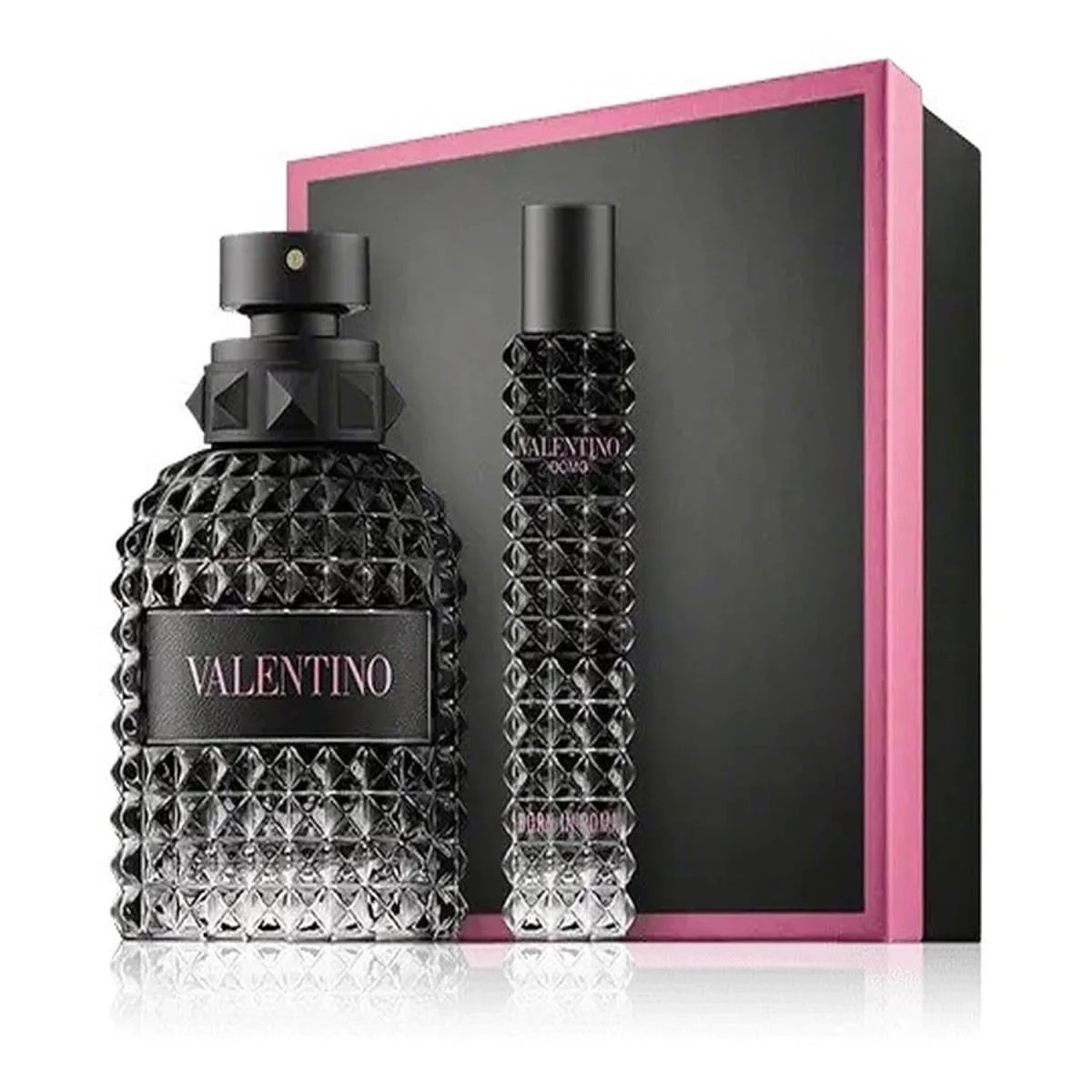Valentino 3.4 oz Eau De Toilette Spray & 0.50 oz Travel Spray Uomo Born in Roma Travel Gift Set for Men 2 Piece | Shop Simon