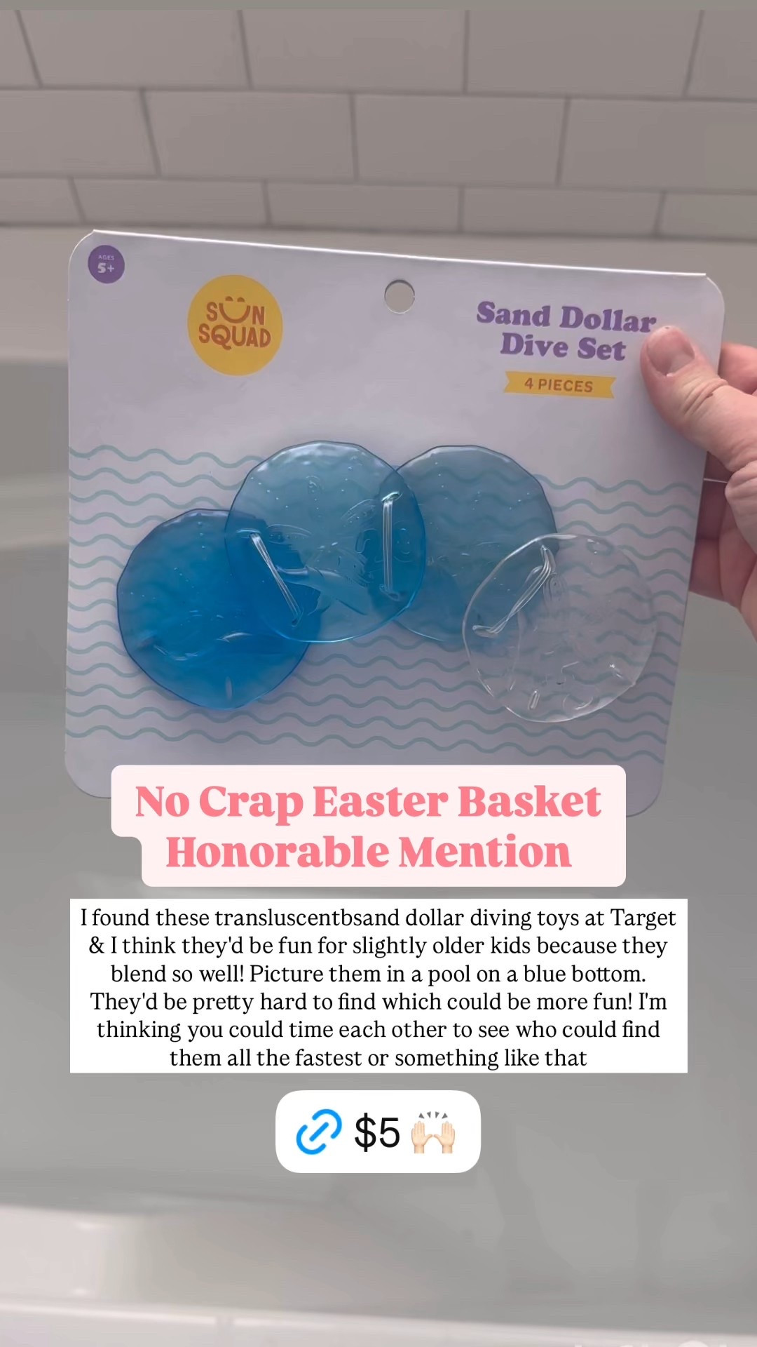 For $5 I think these translucent diving sand dollars  could actually be a lot of fun especially for bigger kids! 

#LTKFamily #LTKSwim #LTKKids