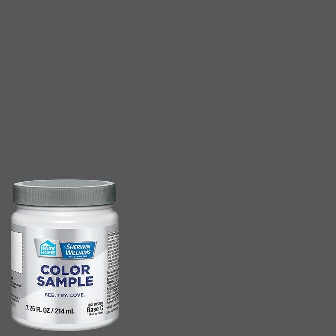 HGTV HOME by Sherwin-Williams Peppercorn Interior Paint Sample (Actual Net Contents: 8-fl oz) Low... | Lowe's