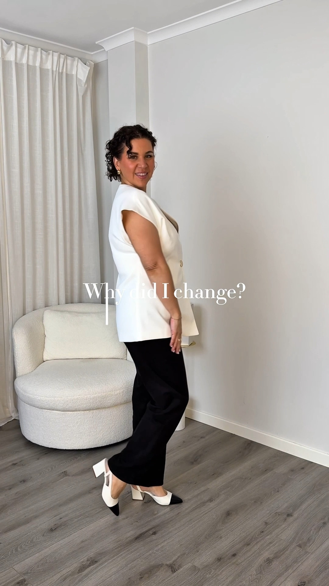 Why did I change my jeans?

Having a statement or interesting shoe with a softer toe, not only were they lost (and the white which tied in with my top was lost) with the wide leg and long length of the blue jeans, but the almond toe combined with the length cut my leg off. I could have changed the shoe to a higher height and a longer point in a lighter tone, however changing to a slimmer silhouette and shorter length allowed the shoe to have its moment and the toe shape to work. 

Rachael x 

#stylewithcsvp #personalstylist #brisbanestylist #asistylist #styletip #styletipsforwomen 

#LTKaustralia #LTKjeans #LTKshoes