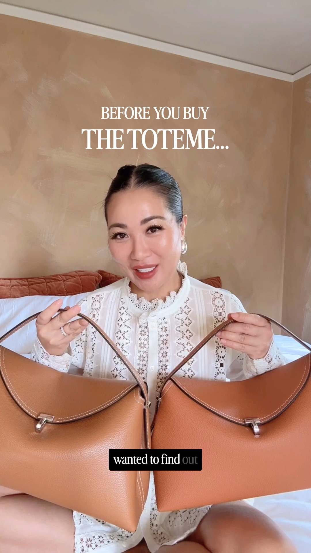 One is Amazon and the other is Toteme.

I bought a few Amazon bags to compare and this particular vendor has the best stitching and edge finish. 

Also, the Toteme tan and black bags are currently 40% OFF.

#LTKSaleAlert