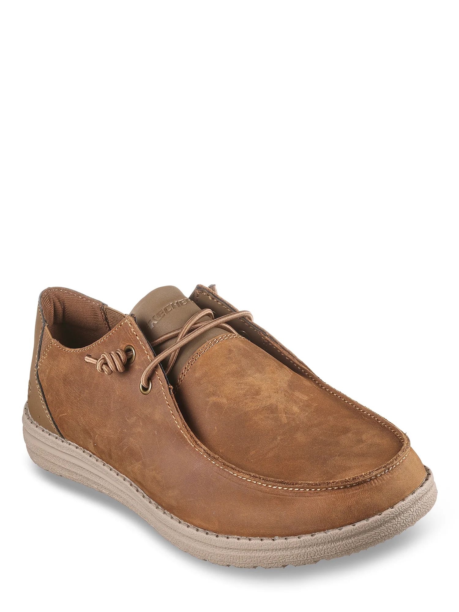 Skechers Men's Melson Ramilo Relaxed Fit Leather Moc Toe | Walmart (US)