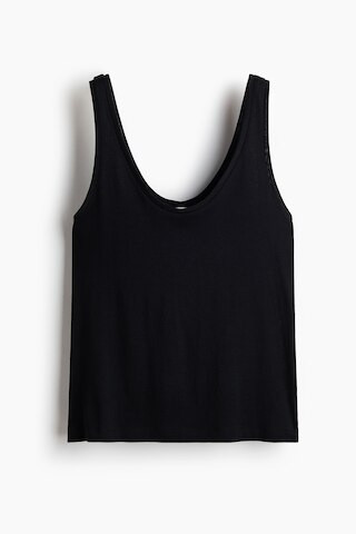 H & M - Tanktop aus Seidengemisch - Schwarz | H&M (DE, AT, CH, NL, FI)